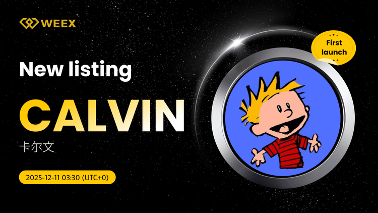 CALVIN USDT Spot Trading Pair Lists on WEEX Exchange